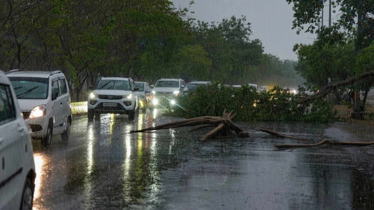 IMD Issues Red Rain Alerts for Gujarat as Heavy Storms Sweep East India