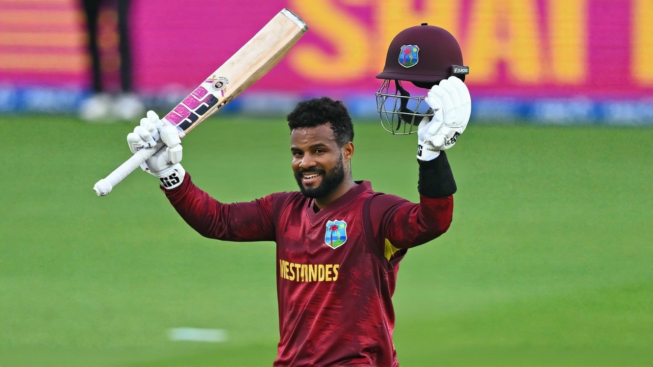 Shai Hope Ties Brian Lara’s Record with Stormy 109 as West Indies Lose to New Zealand